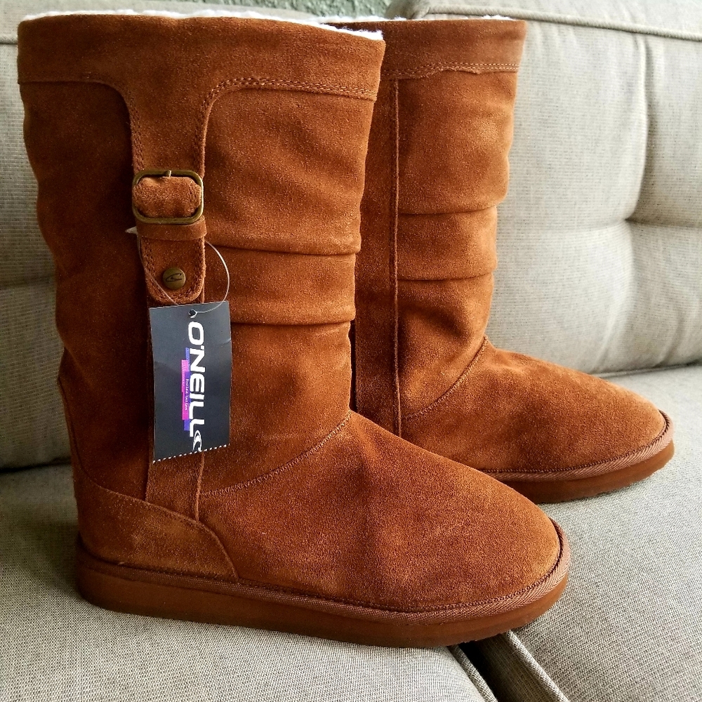 O'Neill women boot, brand new with tag.  Genuine leather.